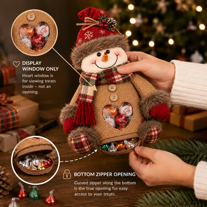 🎉🎅Christmas gift bags with zipper closure🎁