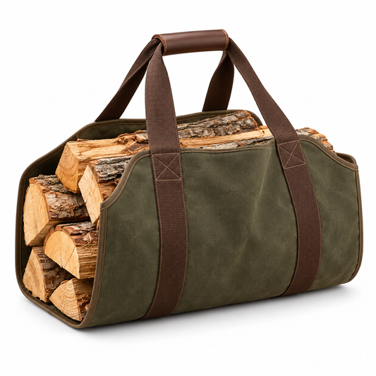 Premium Portable Firewood Storage Carrier