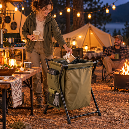 Portable Camping Waste Management Station
