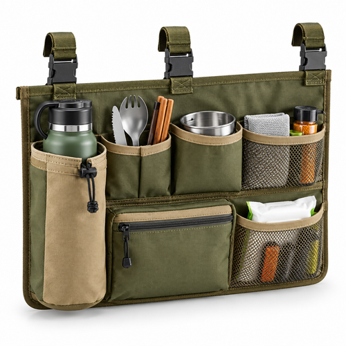 Universal Camping Table Side Organizer