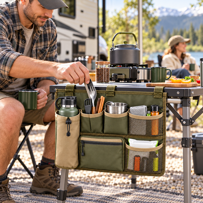 Universal Camping Table Side Organizer