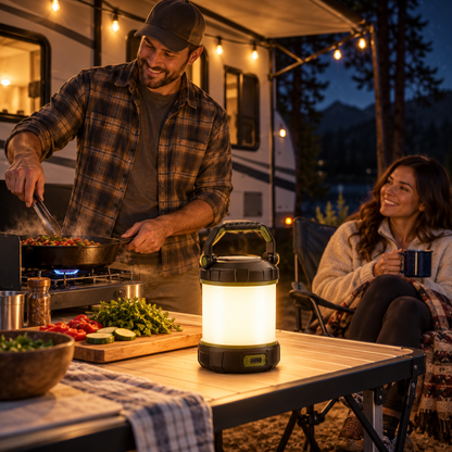 Rechargeable 360 Camping Light Station