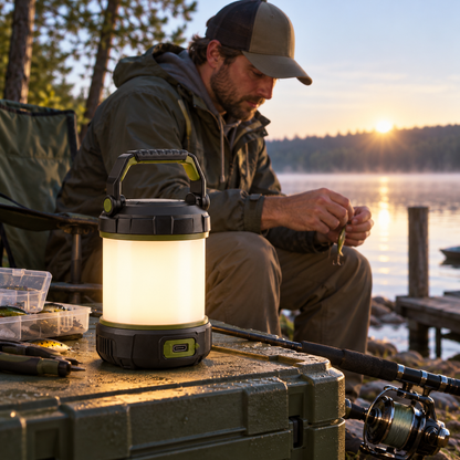 Rechargeable 360 Camping Light Station