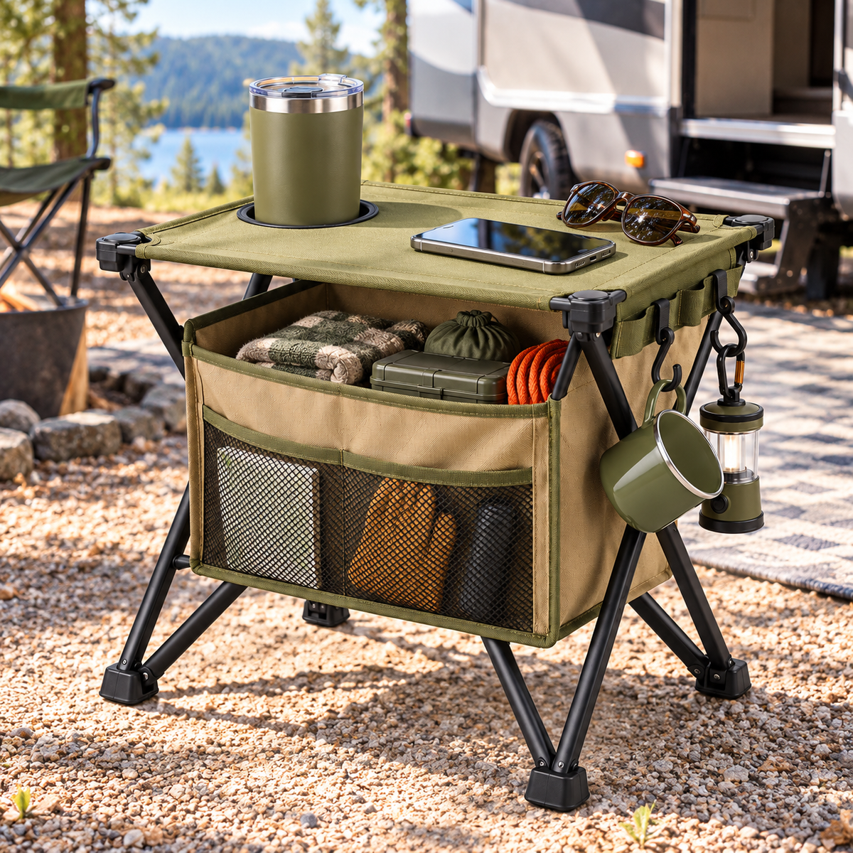 Portable Camping Comfort Station